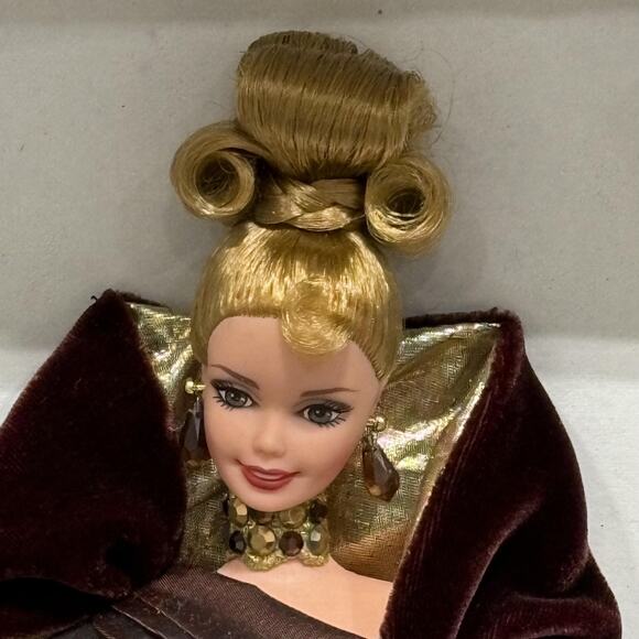 Vintage Barbie Couture Portrait in Taffeta Doll Mattel 15528 1996 Collector Boxe - Picture 1 of 15